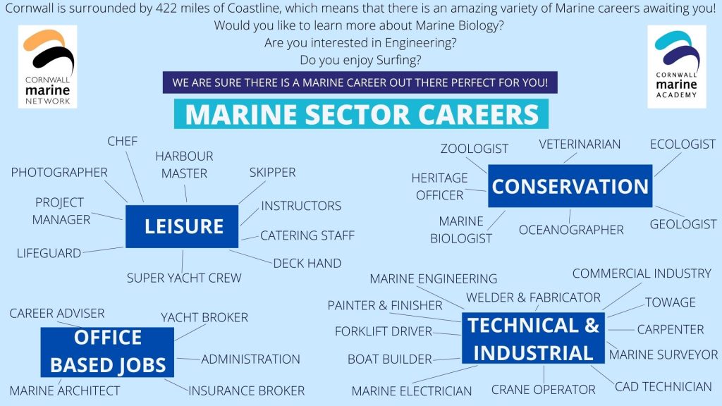 Marine Sector Careers Chart