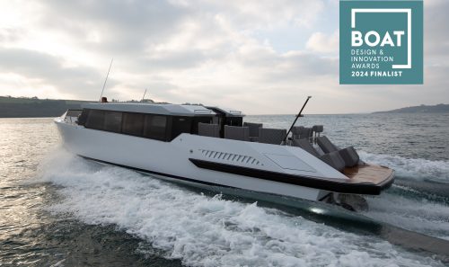 Cockwells’ 13m Limousine Tender Selected as a Finalist for International Design and Innovation Award